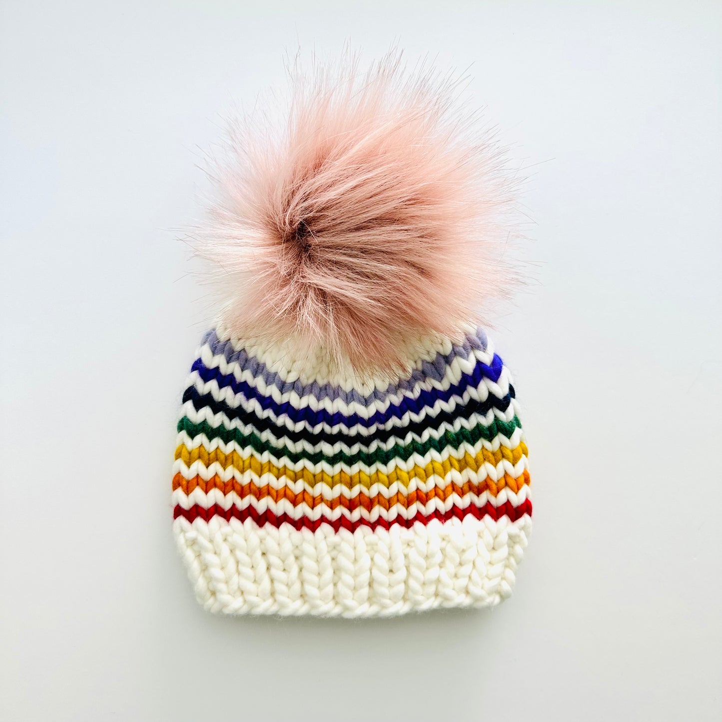 Toddler Rainbow Hat