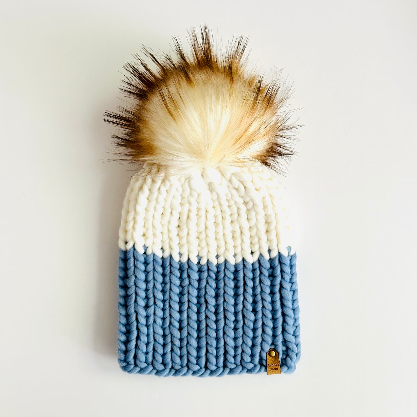 Child Colour Block - Cream/Blue