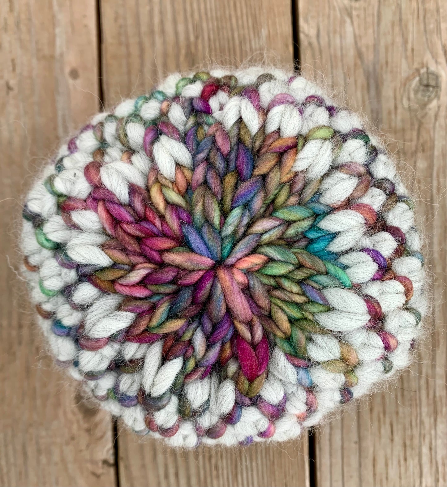 Kaleidoscope hat - Grey/Multicolour