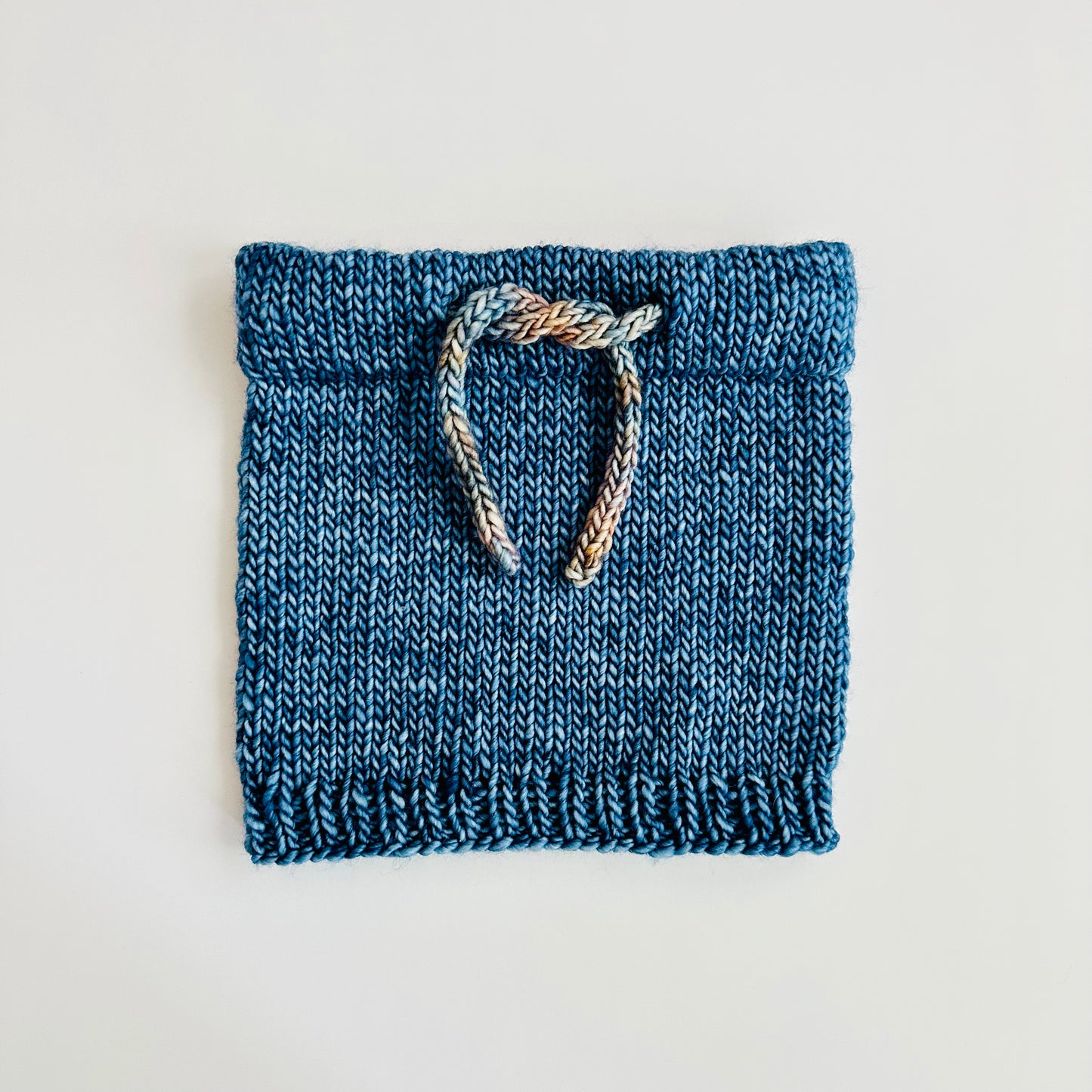 Cowl Neckwarmer - Denim Blue