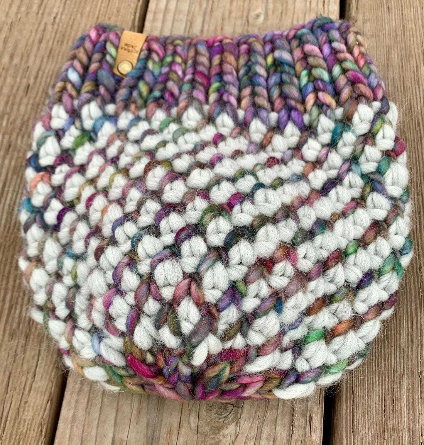 Kaleidoscope hat - Grey/Multicolour