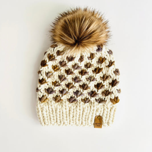 Lotus Flower - Cream & Citrine