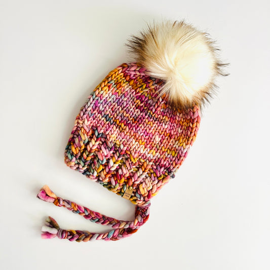 Child Bonnet - Dancing Leaves