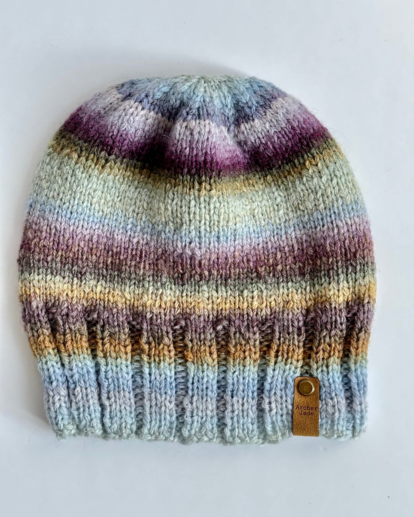 Striped Beanie - Lakeside