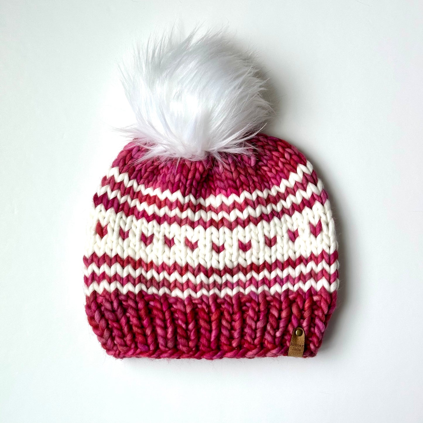 Child Cozy Cabin Beanie - English Rose & Cream
