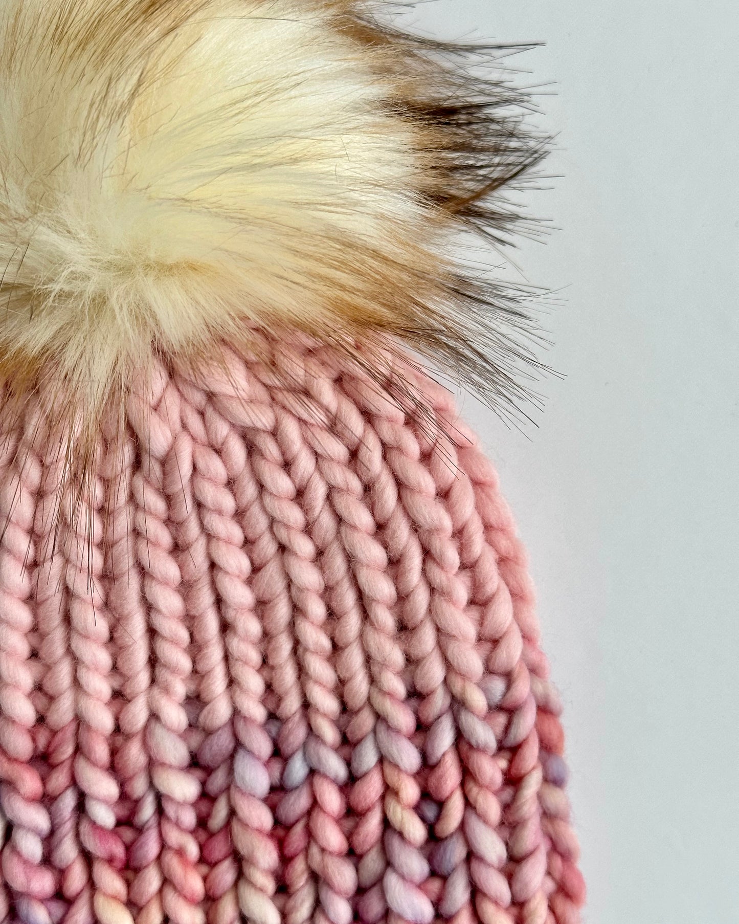 Child Colour Block - Pink Swirl