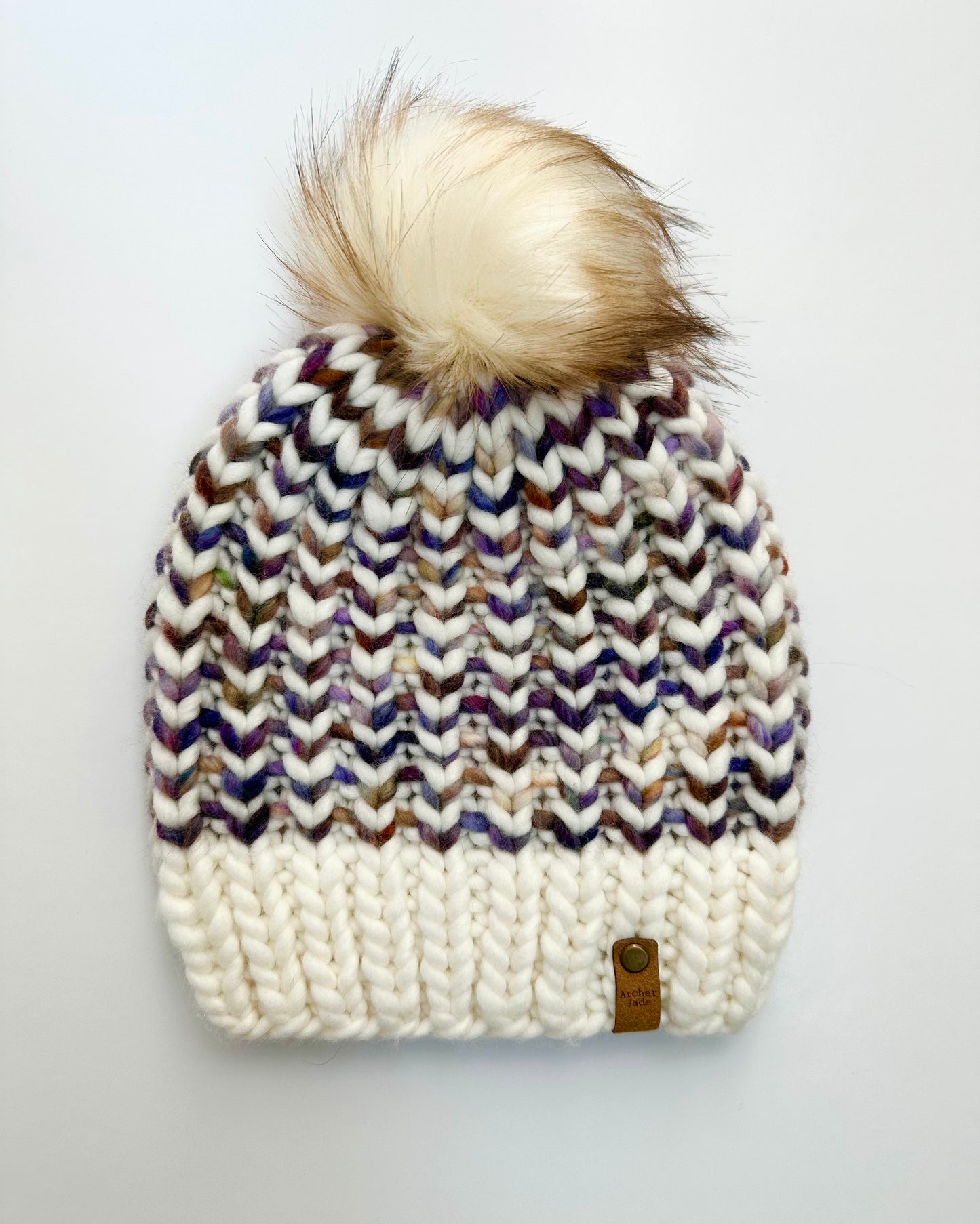 Riverbend - Cream/Amethyst-Amber