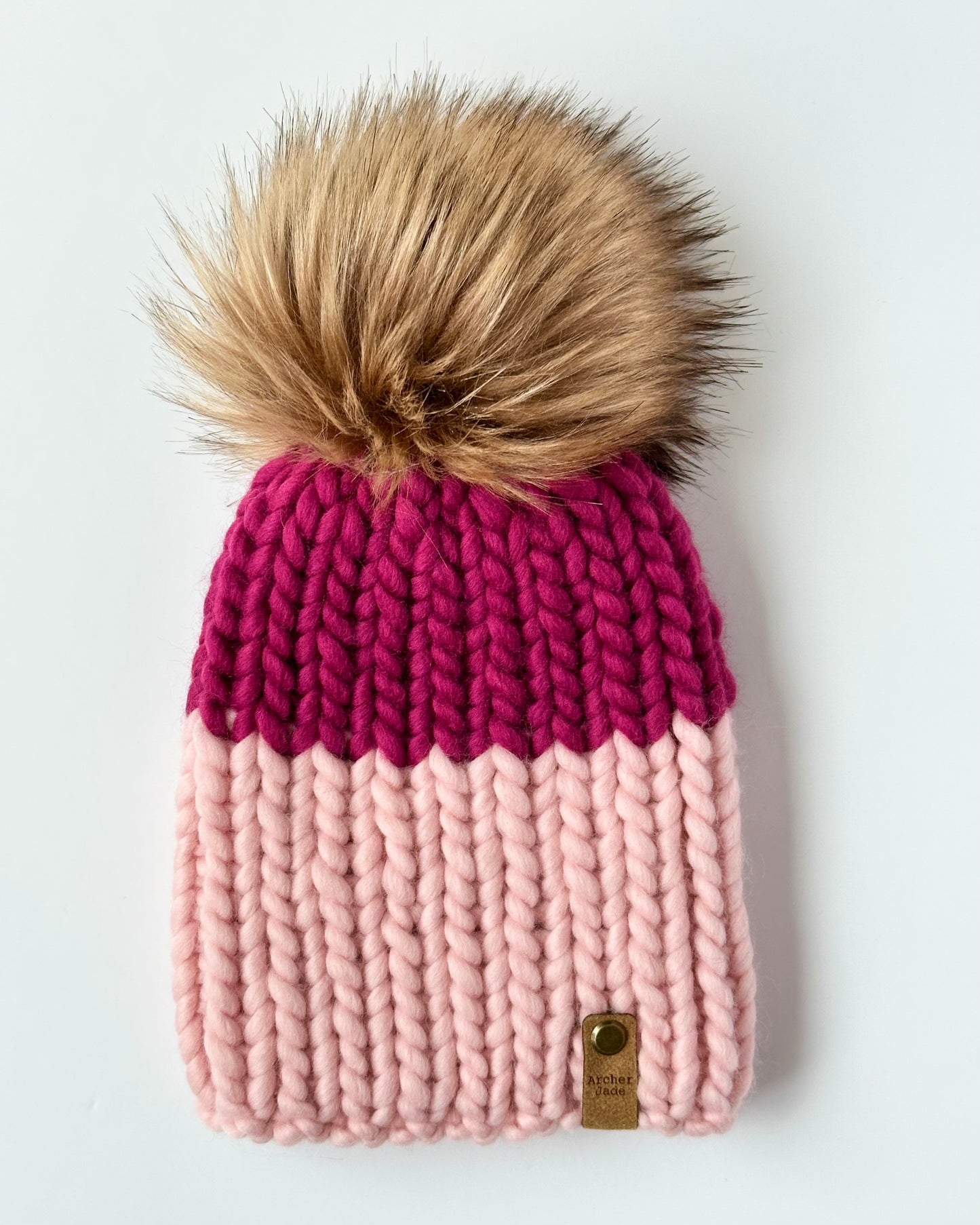 Toddler Colour Block - Pink/Pink